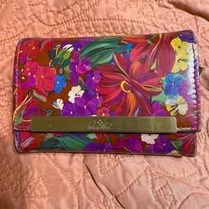 Patrica Nash / floral wallet